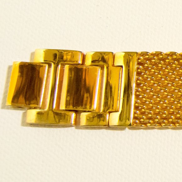 Colleen Lopez Ladies Gold and Crystal Dress Watch - Picture 9 of 11